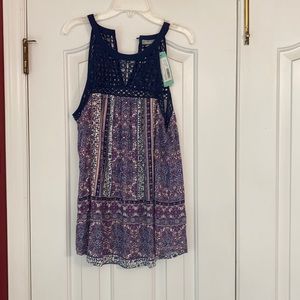 Stitch Fix Daniel Rainn crochet neck halter top